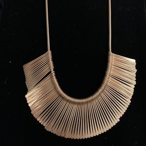 Stella & Dot Gold Essential Fringe Necklace